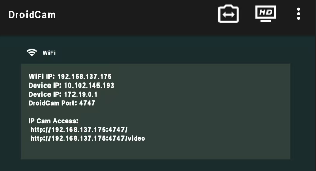Opencv2+DroidCam实现Python访问手机摄像头手机当监控终端-码雨云博客